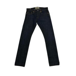Gap Selvedge Jeans 28x30 Blue Raw Wash Stretch Kaihara Japanese Rockabilly